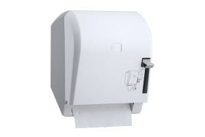 Levercut Rulo Kağıt Havlu Dispenseri (Beyaz)